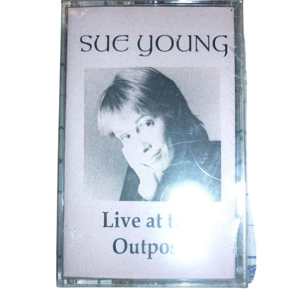 Sue Young - Live At The Outpost Cassette Tape BRAND NEW SEALED 1992 Rare Folk